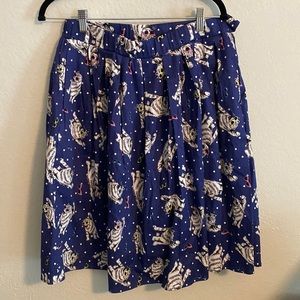 NWT Quirky A-Line Skirt (Cats with Sunglasses)